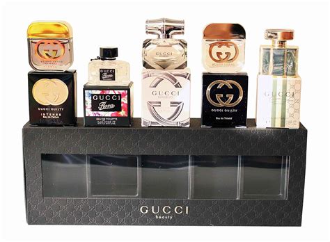 gucci mini perfumes set|Gucci mini gift set.